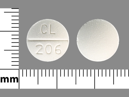 CL 206: (64980-182) Sodium Bicarbonate 650 mg Oral Tablet, Orally Disintegrating by Aphena Pharma Solutions - Tennessee, LLC