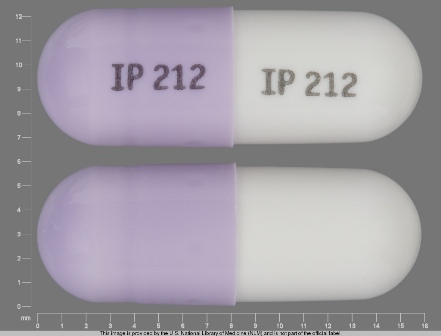 IP 212: (65162-212) Extended Phenytoin Sodium (Phenytoin Sodium 100 mg) by Amneal Pharmaceuticals, LLC