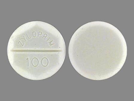 ZYLOPRIM 100: (65483-991) Zyloprim 100 mg Oral Tablet by Prometheus Laboratories Inc.