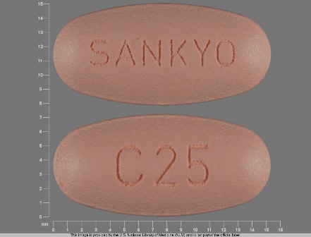 Sankyo C25: (65597-107) Benicar Hct 40/25 Oral Tablet by Cardinal Health