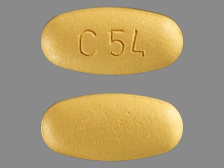 C54: Tribenzor 40/5/25 (Olmesartan Medoxomil / Amlodipine (As Amlodipine Besylate) / Hctz) Oral Tablet