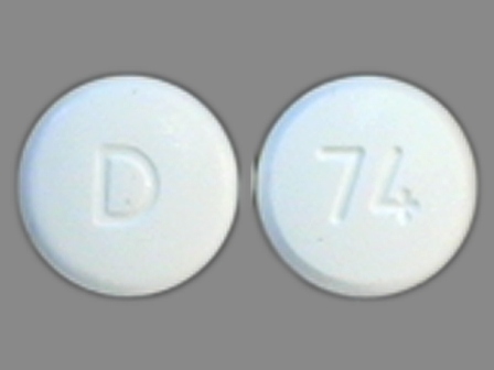 D 74: Terbinafine (As Terbinafine Hydrochloride) 250 mg Oral Tablet