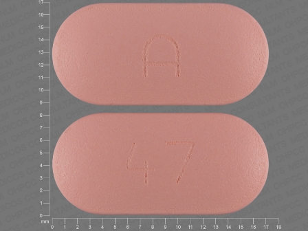 A 47: (65862-081) Glyburide and Metformin Hydrochloride Oral Tablet, Film Coated by Nucare Pharmaceuticals, Inc.
