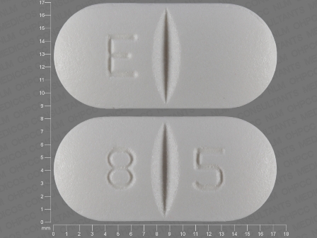 E 8 5: (65862-176) Penicillin V Potassium 500 mg Oral Tablet, Film Coated by Nucare Pharmaceuticals, Inc.