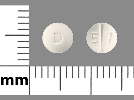 D 5 7: (65862-286) Perindopril Erbumine 2 mg Oral Tablet by Aurobindo Pharma Limited