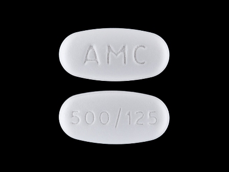 500125 AMC: (66685-1002) Amoxicillin and Clavulanate Potassium Oral Tablet, Film Coated by Nucare Pharmaceuticals, Inc.