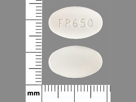 FP650: (66993-121) Tranexamic Acid 650 mg/1 Oral Tablet by Prasco Laboratories