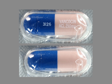 3126 VANCOCIN HCL 250 MG: (66993-211) Vancomycin (As Vancomycin Hydrochloride) 250 mg Oral Capsule by Prasco Laboratories