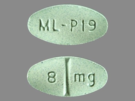 ML P19 8 mg: (67253-383) Doxazosin (As Doxazosin Mesylate) 8 mg Oral Tablet by Dava Pharmaceuticals, Inc.