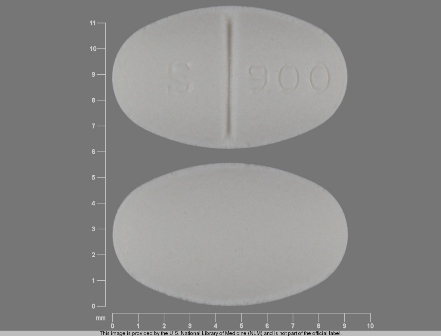 S900: Alprazolam 0.25 mg Oral Tablet