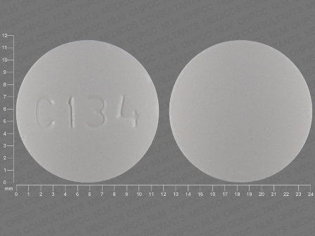 C134: (67405-500) Terbinafine Hydrochloride 250 mg Oral Tablet by Nucare Pharmaceuticals, Inc.
