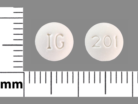 IG 201: Fosinopril Sodium 20 mg Oral Tablet