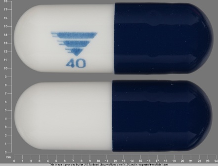 40: (68012-104) Zegerid Reformulated Aug 2006 (Omeprazole 40 mg / Sodium Bicarbonate 1100 mg) Oral Capsule by Santarus, Inc.