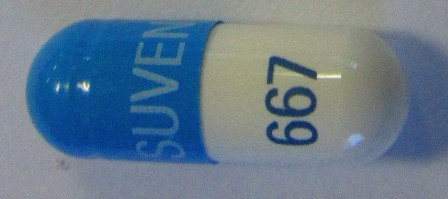 Suven 667: (68022-0119) Calcium Acetate 667 mg Oral Capsule by Suven Life Sciences Ltd