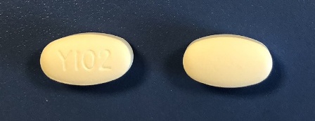 Y102: (68071-4849) Ciprofloxacin 500 mg Oral Tablet, Coated by Bryant Ranch Prepack