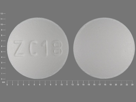 ZC18: Paroxetine 40 mg (As Paroxetine Hydrochloride 44.44 mg) Oral Tablet