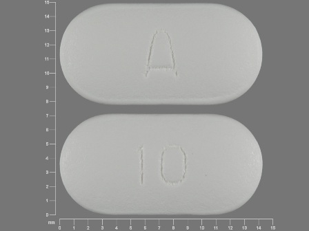 10 A: (68084-121) Mirtazapine 45 mg Oral Tablet by American Health Packaging