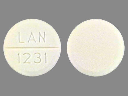 LAN 1231: (68084-203) Primidone 250 mg Oral Tablet by American Health Packaging