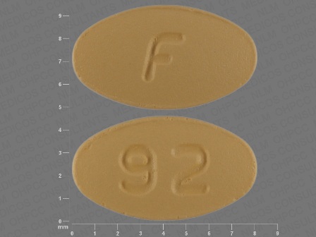 F 92: Ondansetron 8 mg (As Ondansetron Hydrochloride Dihydrate 10 mg) Oral Tablet