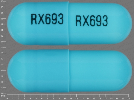 RX693: Clindamycin (As Clindamycin Hydrochloride) 300 mg Oral Capsule