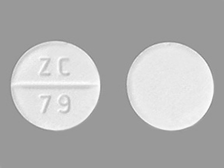 ZC 79: (68084-318) Lamotrigine 25 mg/1 Oral Tablet by Mckesson Packaging Sevices a Business Unit of Mckesson Corporation