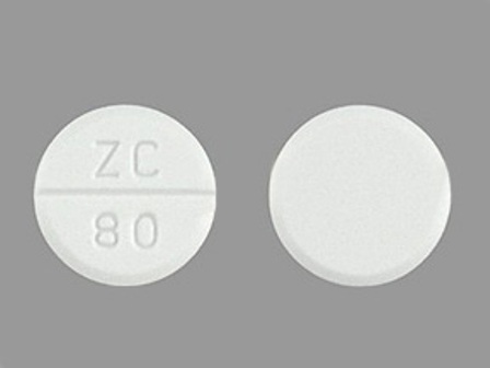 ZC 80: (68084-319) Lamotrigine 100 mg Oral Tablet by Major Pharmaceuticals