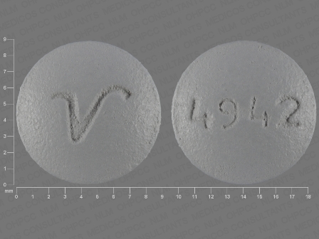 4942 V: (68084-607) Perphenazine 8 mg Oral Tablet by American Health Packaging