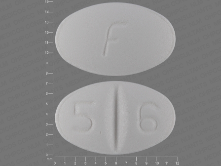 F 5 6: Escitalopram (As Escitalopram Oxalate) 20 mg Oral Tablet