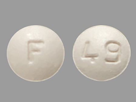 F 49: (68084-729) Galantamine 4 mg Oral Tablet, Film Coated by American Health Packaging