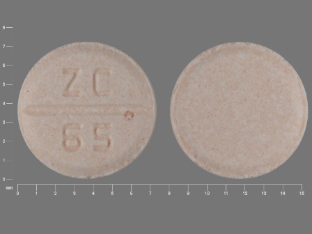 ZC 65: (68084-844) Venlafaxine 37.5 mg Oral Tablet by A-s Medication Solutions