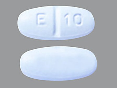 E 10: (68084-859) Levetiracetam 250 mg Oral Tablet, Film Coated by American Health Packaging