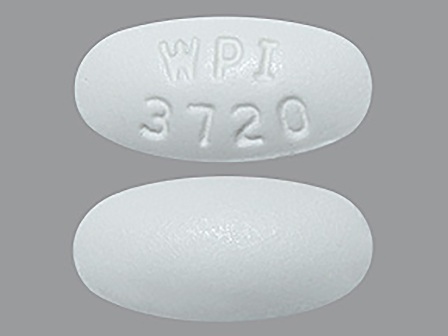 WPI 3720: (68084-929) Tranexamic Acid 650 mg Oral Tablet by Watson Laboratories, Inc.