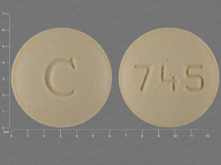 745 C: (68084-954) Repaglinide 1 mg Oral Tablet by American Health Packaging