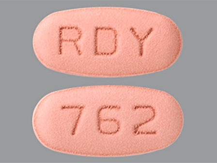 RDY 762: (68084-965) Valganciclovir 450 mg Oral Tablet, Film Coated by Dr. Reddy's Laboratories Limited