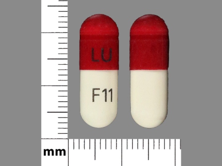 LU F11: (68180-180) Cefadroxil 500 mg Oral Capsule by H.j. Harkins Company, Inc.