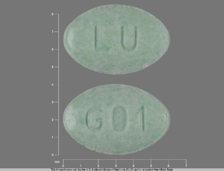 LU G01: (68180-467) Lovastatin 10 mg Oral Tablet by Aidarex Pharmaceuticals LLC