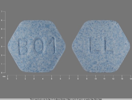 LL B01: (68180-518) Hctz 12.5 mg / Lisinopril 10 mg Oral Tablet by Lupin Pharmaceuticals, Inc.