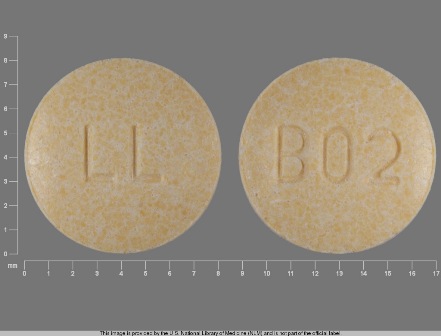 LL B02: (68180-519) Hctz 12.5 mg / Lisinopril 20 mg Oral Tablet by Lupin Pharmaceuticals, Inc.