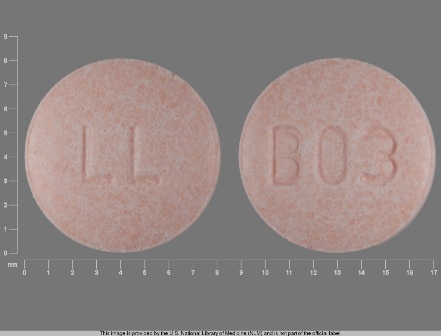 LL B03: (68180-520) Hctz 25 mg / Lisinopril 20 mg Oral Tablet by Lake Erie Medical Dba Quality Care Products LLC