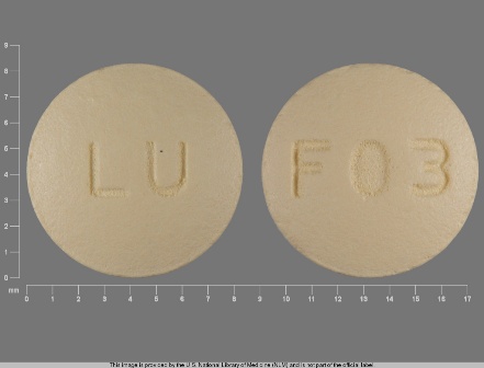 LU F03: (68180-558) Quinapril (As Quinapril Hydrochloride) 20 mg Oral Tablet by Lupin Pharmaceuticals, Inc.
