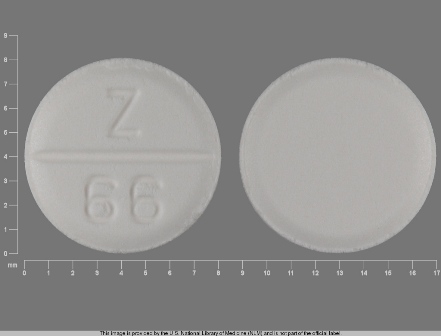 Z 66: (68382-023) Atenolol 50 mg Oral Tablet by Aidarex Pharmaceuticals LLC