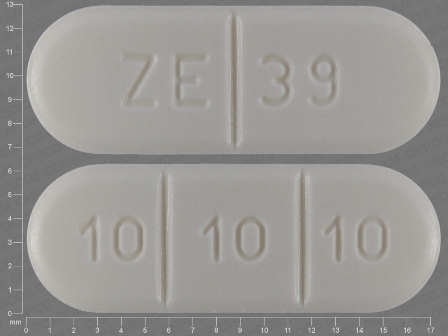 10 ZE 39: (68382-183) Buspirone Hydrochloride 30 mg Oral Tablet by Remedyrepack Inc.