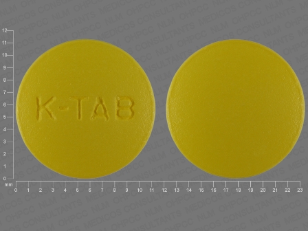 KTAB: (68382-776) Potassium Chloride 600 mg Oral Tablet, Film Coated, Extended Release by A-s Medication Solutions