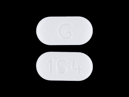 G 164: Carvedilol 12.5 mg Oral Tablet