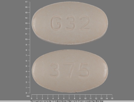 G 32 375: (68462-189) Naproxen 375 mg Oral Tablet by State of Florida Doh Central Pharmacy