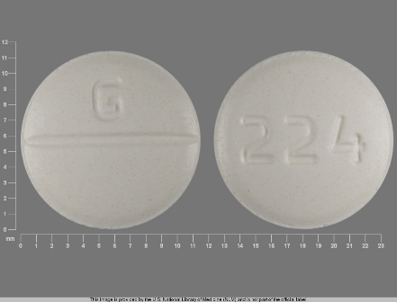 224 G breakline: (68462-224) Lico3 450 mg Extended Release Tablet by Glenmark Generics Inc., USA