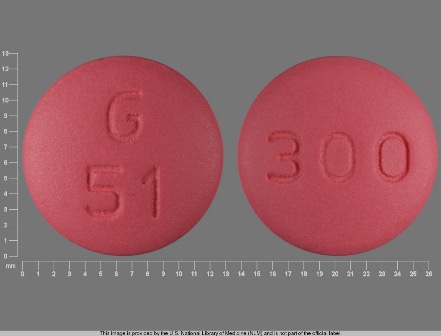 G51 300: Ranitidine 300 mg (Ranitidine Hydrochloride 336 mg) Oral Tablet