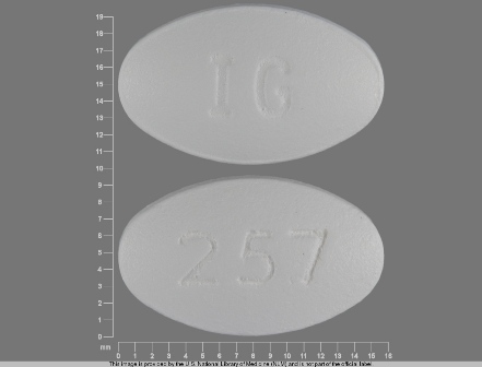 IG 257: Nabumetone 500 mg Oral Tablet