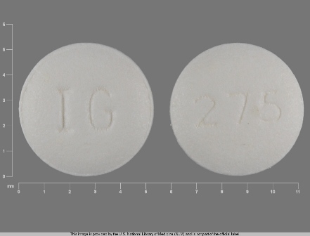IG 275: Hydroxyzine Hydrochloride 10 mg Oral Tablet