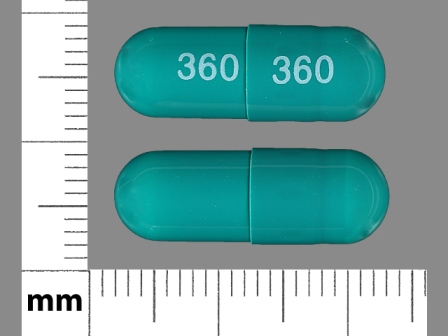 Tiazac 360: (68682-371) Diltiazem Hydrochloride 360 mg Oral Capsule, Extended Release by Oceanside Pharmaceuticals